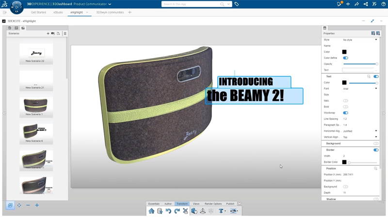 3DEXPERIENCE WORKS Product Communicator