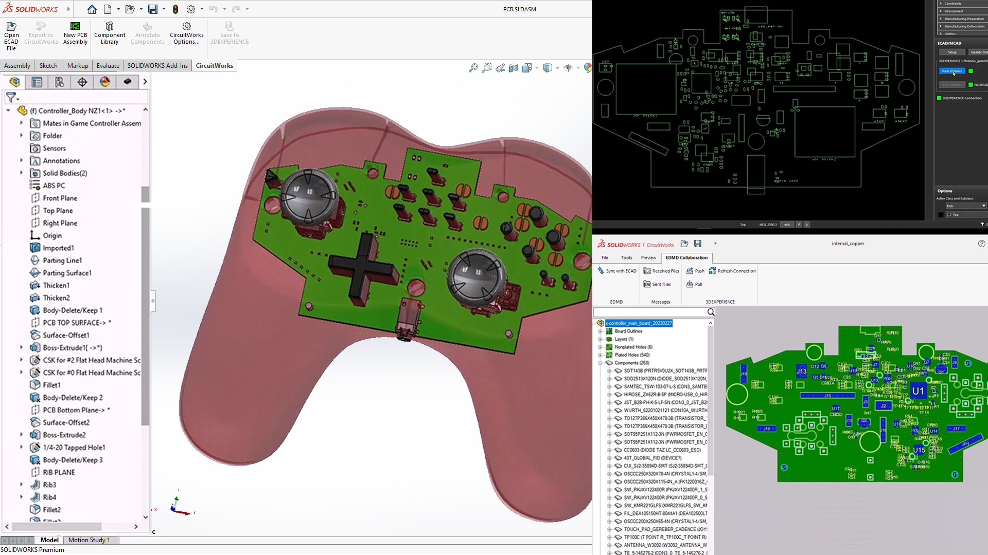 3DEXPERIENCE ECAD MCAD