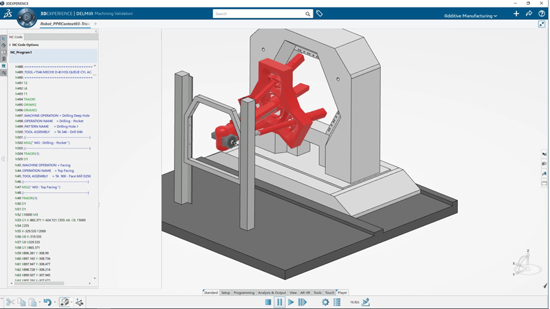 DELMIA-Dassault Systèmes-NC Machine Simulation Engineer-Bechtle PLM D