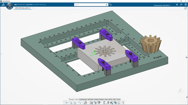 DELMIA-Dassault Systèmes-NC Prismatic Machine Programmer-Bechtle PLM D