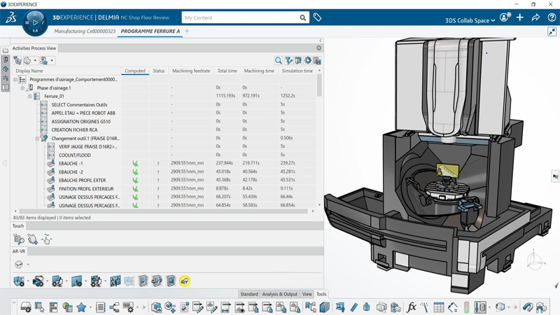 DELMIA-Dassault Systèmes-NC Shop Floor Reviewer-Bechtle PLM D