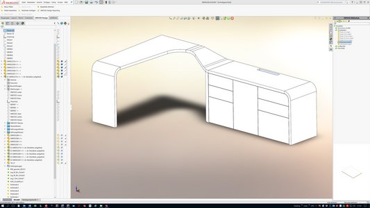 Screenshot CAD Huschle