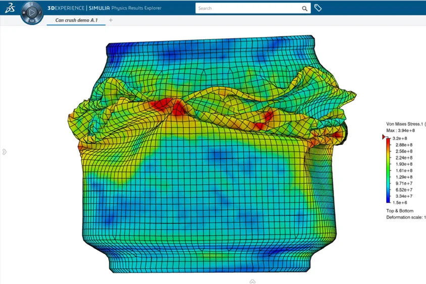 Übersicht Simulationssoftware 3DEXPERIENCE Works Simulation